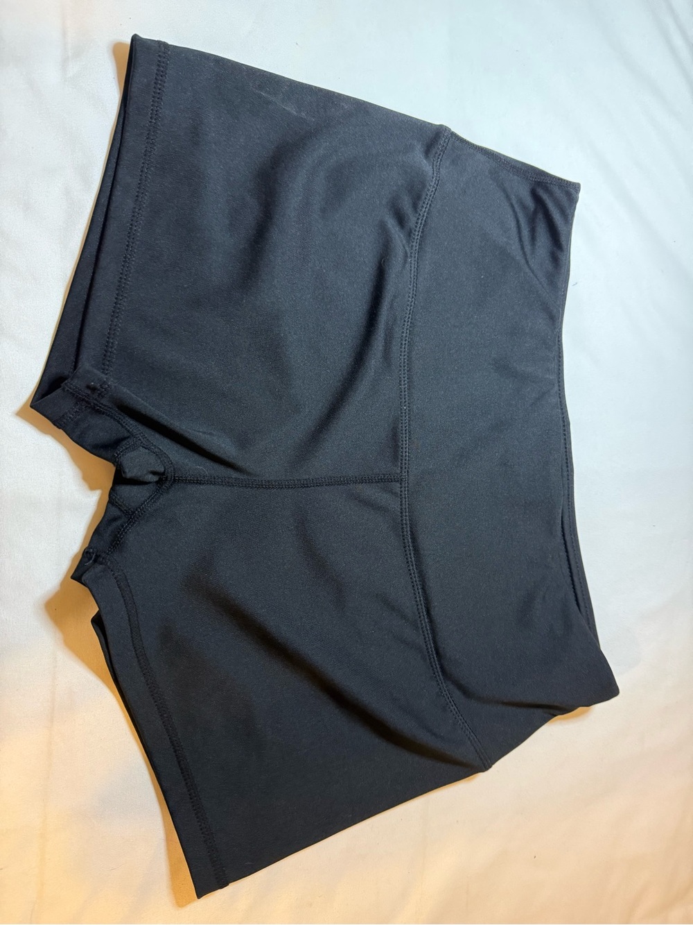 Women’s High-Rise Black Active Shorts